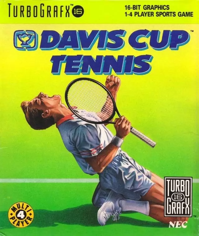 Turbo Grafx 16 (PC Engine) - Davis Cup Tennis