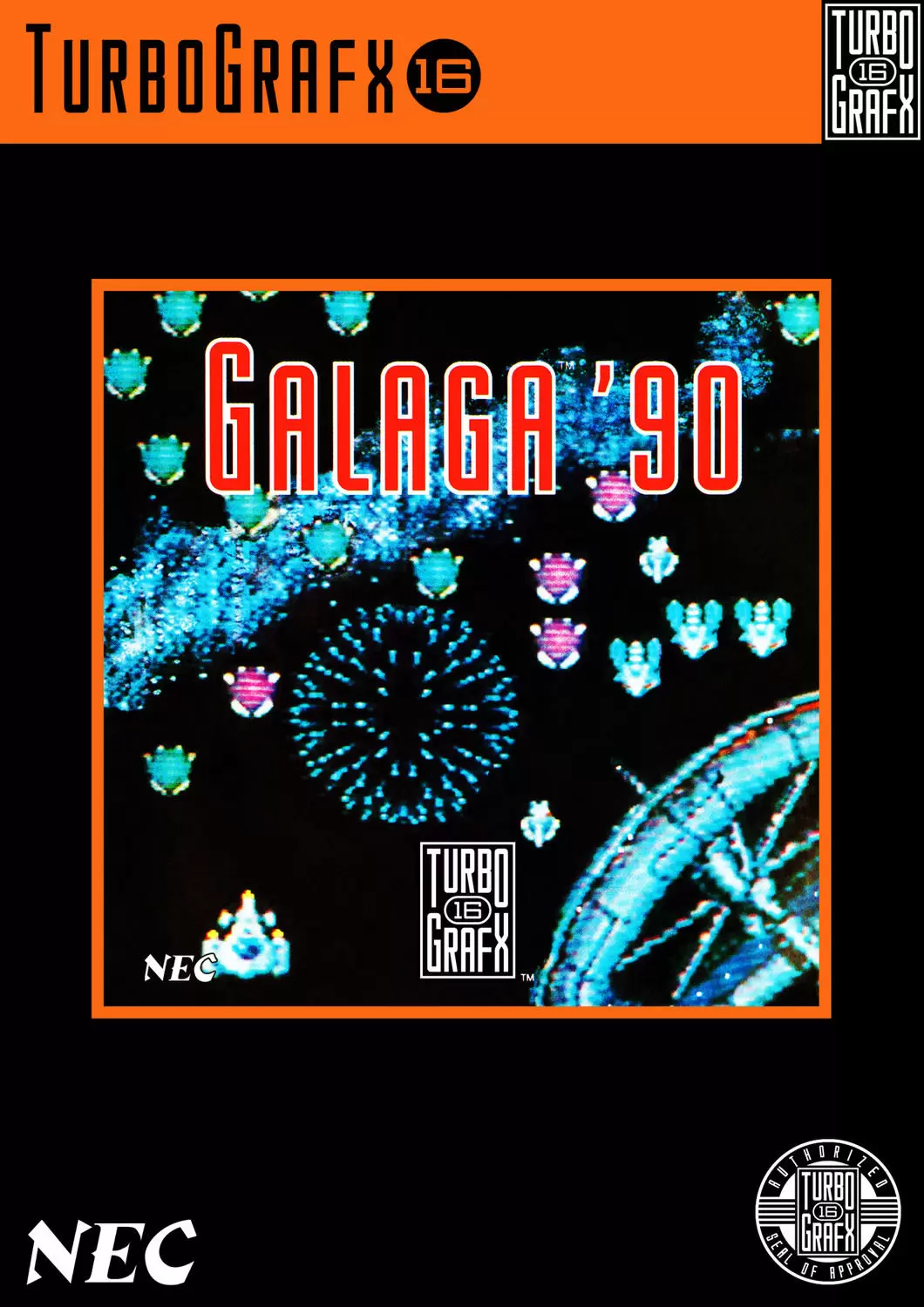 Turbo Grafx 16 - Galaga \'90