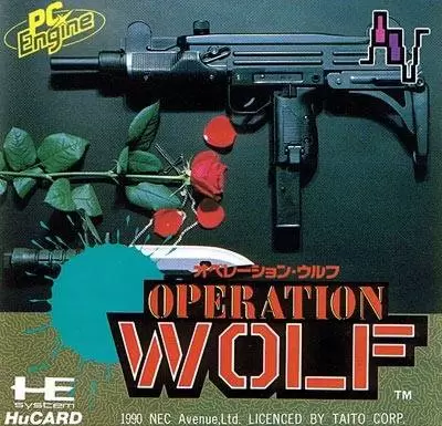 Turbo Grafx 16 (PC Engine) - Operation Wolf