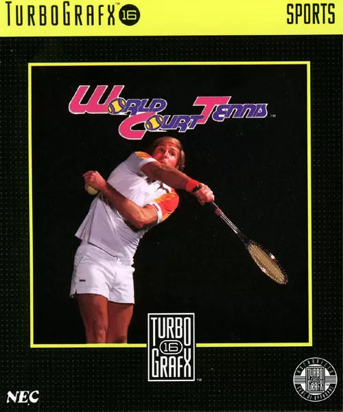 Turbo Grafx 16 - World Court Tennis