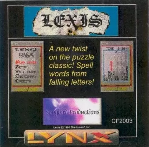 Atari Lynx - Lexis