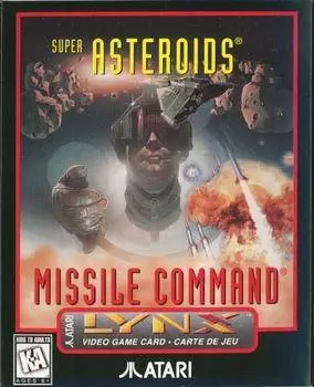 Atari Lynx - Super Asteroids & Missile Command