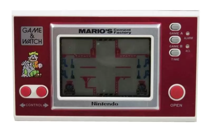 Game & Watch - Mario\'s Cement Factory