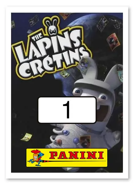 Les lapins crétins - Sticker n°1