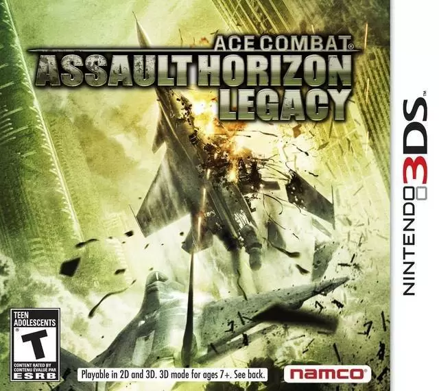 Nintendo 2DS / 3DS Games - Ace Combat: Assault Horizon Legacy