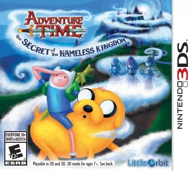 Jeux Nintendo 2DS / 3DS - Adventure Time: Secret of the Nameless Kingdom