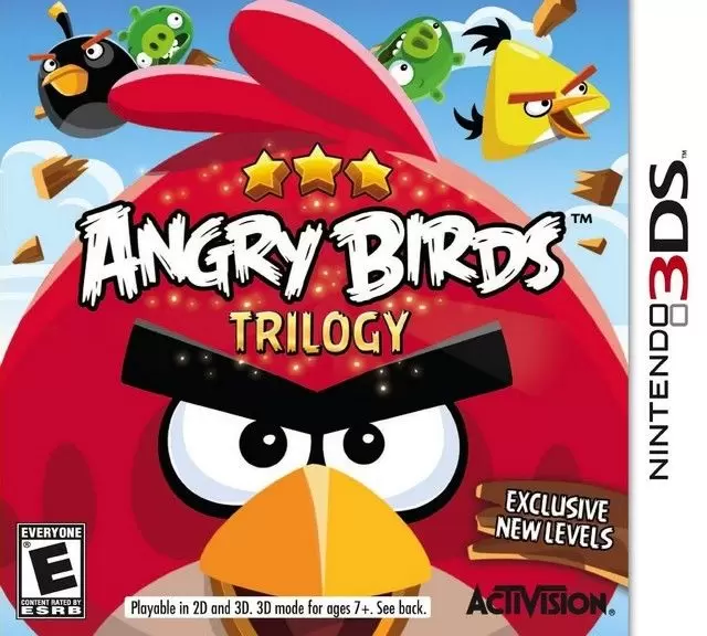 Jeux Nintendo 2DS / 3DS - Angry Birds Trilogy