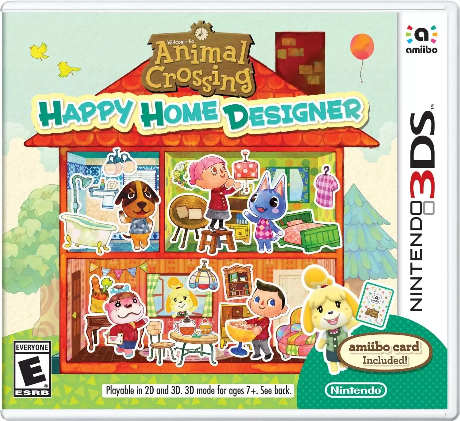 Nintendo 2DS / 3DS Games - Animal Crossing Happy Home Designer