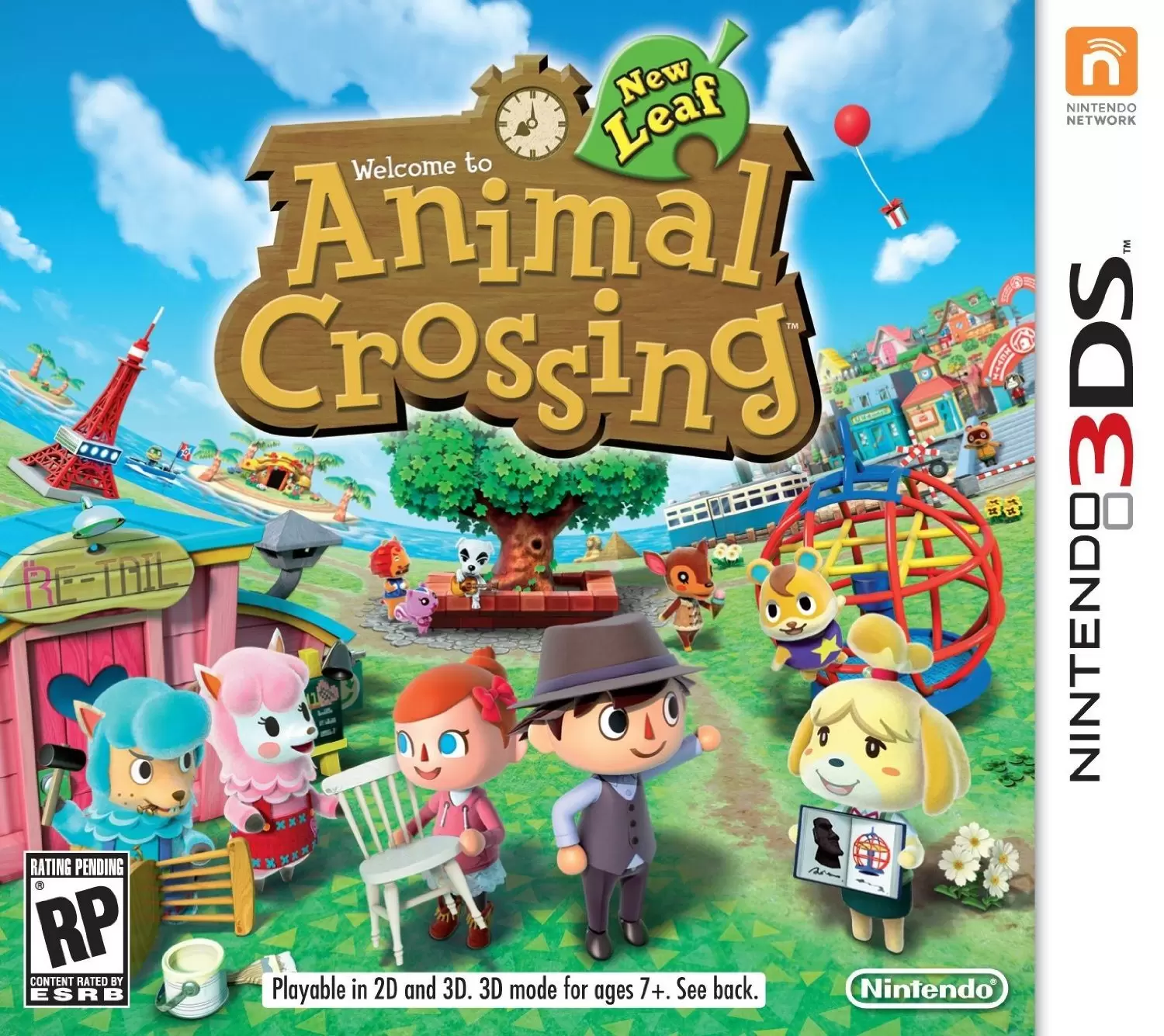 Jeux Nintendo 2DS / 3DS - Animal Crossing: New Leaf