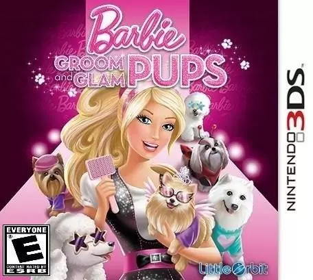Jeux Nintendo 2DS / 3DS - Barbie: Groom and Glam Pups