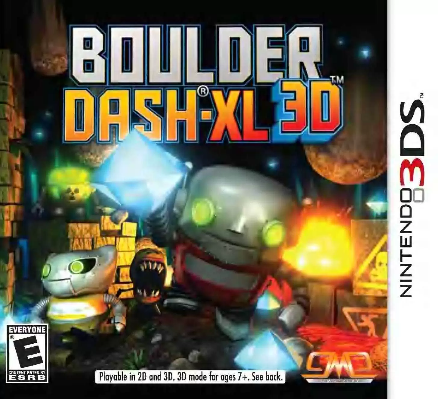 Nintendo 2DS / 3DS Games - Boulder Dash-XL 3D