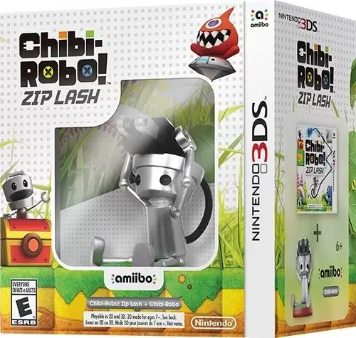 Nintendo 2DS / 3DS Games - Chibi-Robo! Zip Lash with amiibo