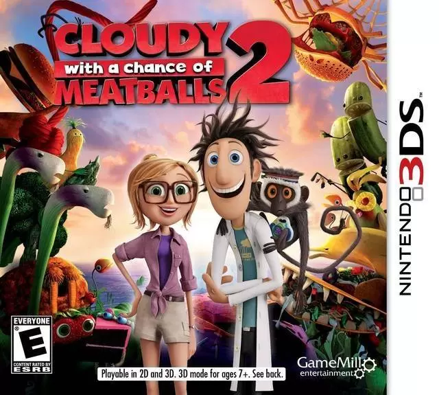 Jeux Nintendo 2DS / 3DS - Cloudy with a Chance of Meatballs 2