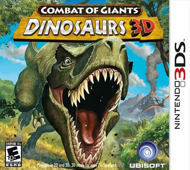 Jeux Nintendo 2DS / 3DS - Combat of Giants: Dinosaurs 3D