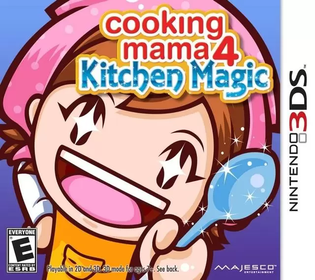 Jeux Nintendo 2DS / 3DS - Cooking Mama 4: Kitchen Magic