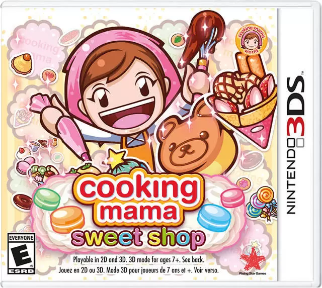 Nintendo 2DS / 3DS Games - Cooking Mama: Sweet Shop 3DS