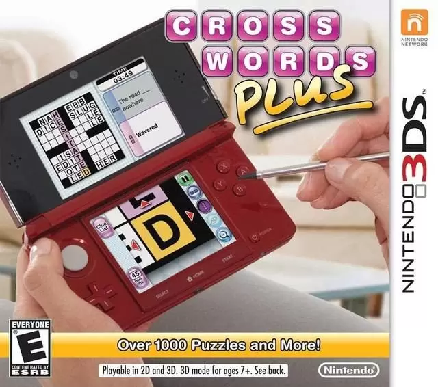 Nintendo 2DS / 3DS Games - Crosswords Plus