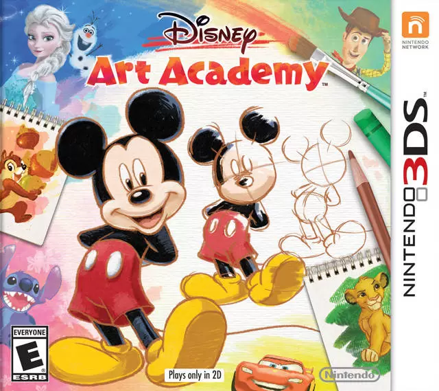 Jeux Nintendo 2DS / 3DS - Disney Art Academy