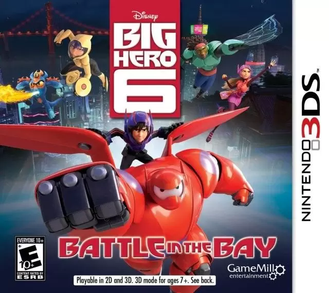 Nintendo 2DS / 3DS Games - Disney Big Hero 6: Battle in the Bay