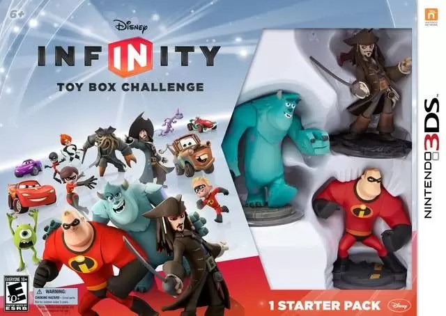 Nintendo 2DS / 3DS Games - Disney Infinity: Toy Box Challenge