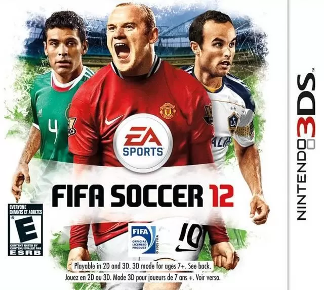Nintendo 2DS / 3DS Games - FIFA Soccer 12