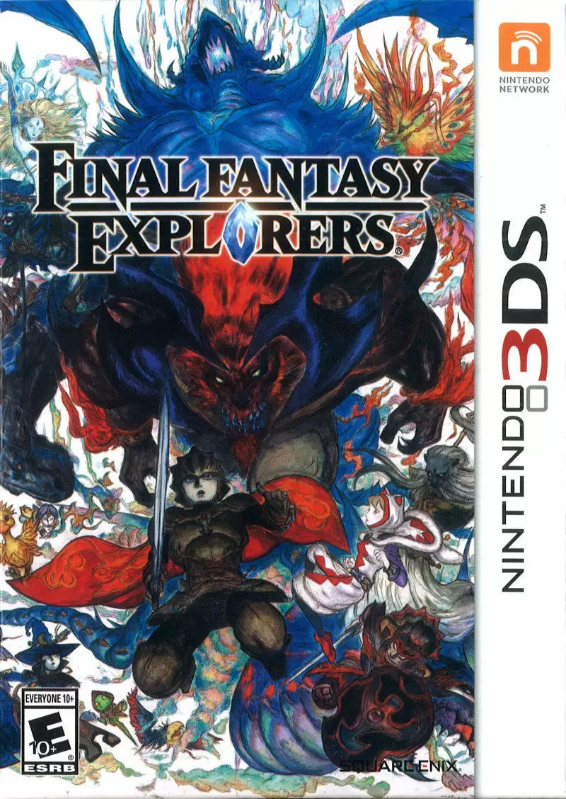 Nintendo 2DS / 3DS Games - Final Fantasy Explorers (Collector\'s Edition)