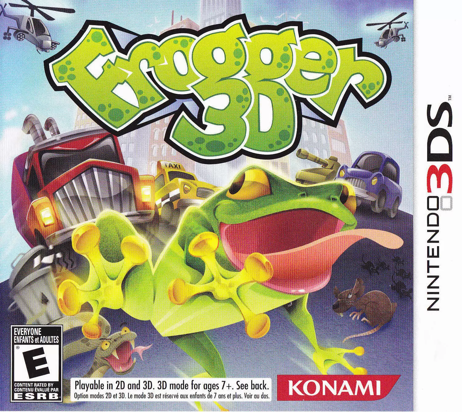 Jeux Nintendo 2DS / 3DS - Frogger 3D