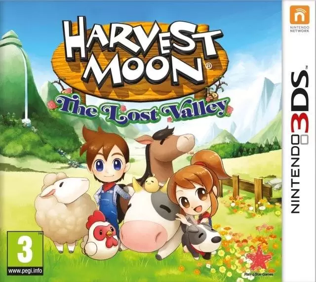 Nintendo 2DS / 3DS Games - Harvest Moon 3D: The Lost Valley