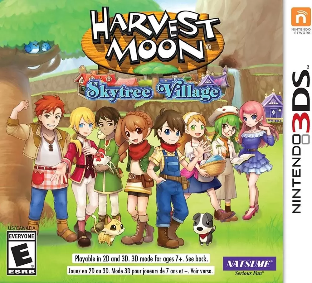 Nintendo 2DS / 3DS Games - Harvest Moon: Skytree Village