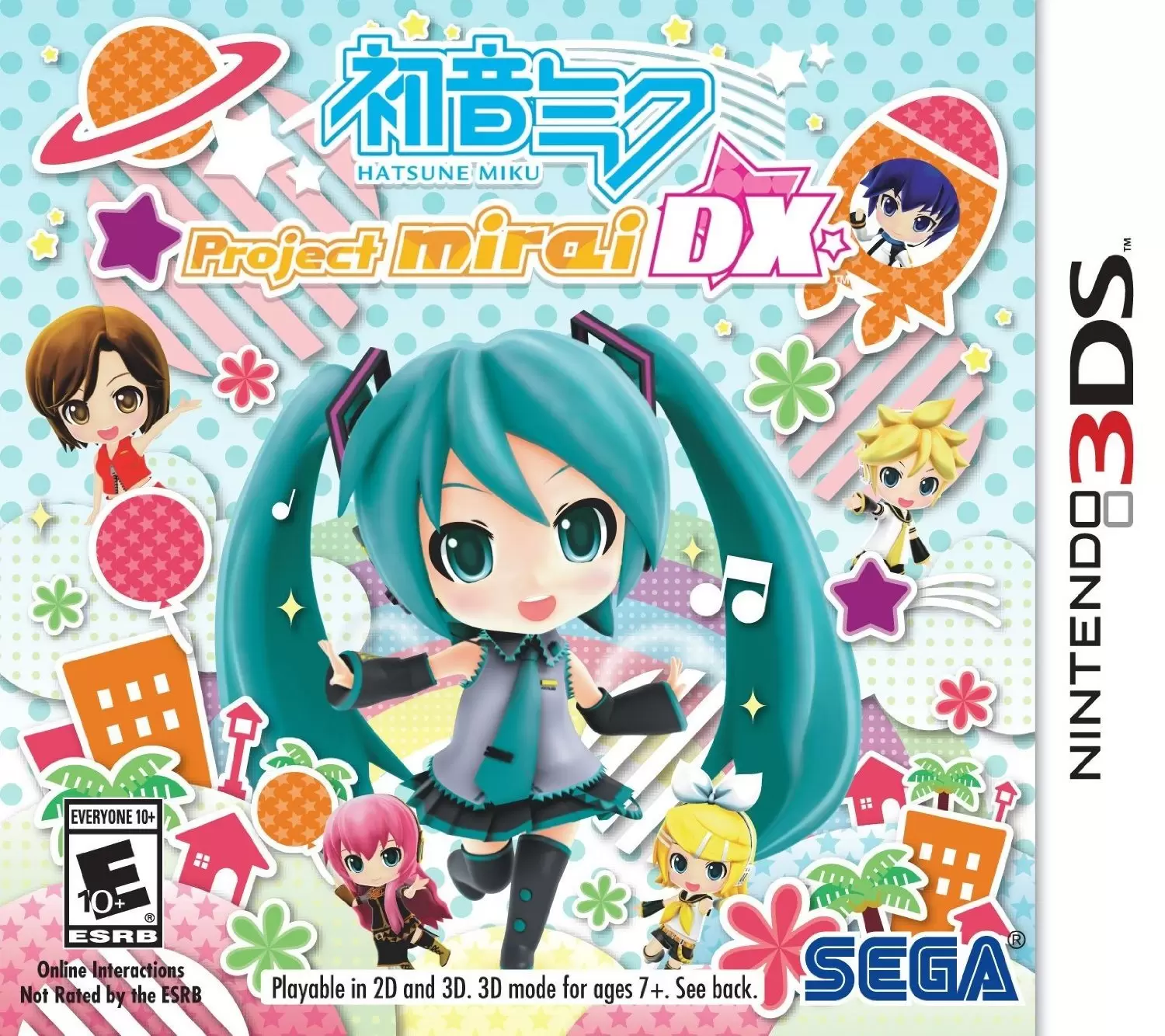 Jeux Nintendo 2DS / 3DS - Hatsune Miku: Project Mirai DX