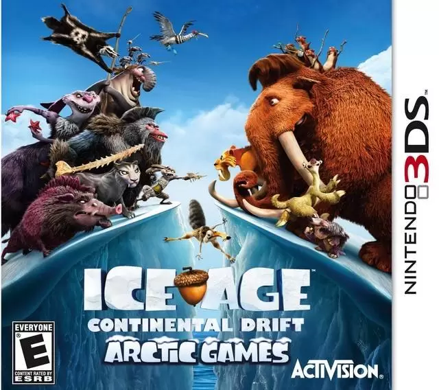 Jeux Nintendo 2DS / 3DS - Ice Age: Continental Drift - Arctic Games