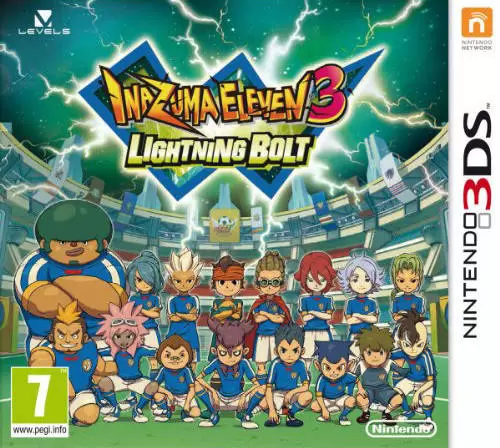 Nintendo 2DS / 3DS Games - Inazuma Eleven 3: Lightning Bolt