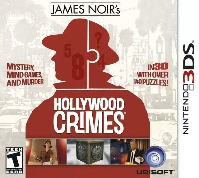 Nintendo 2DS / 3DS Games - James Noir\'s Hollywood Crimes