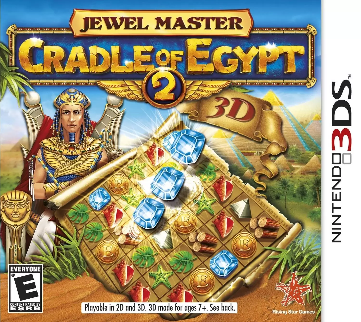 Jeux Nintendo 2DS / 3DS - Jewel Master: Cradle Of Egypt 2 3D