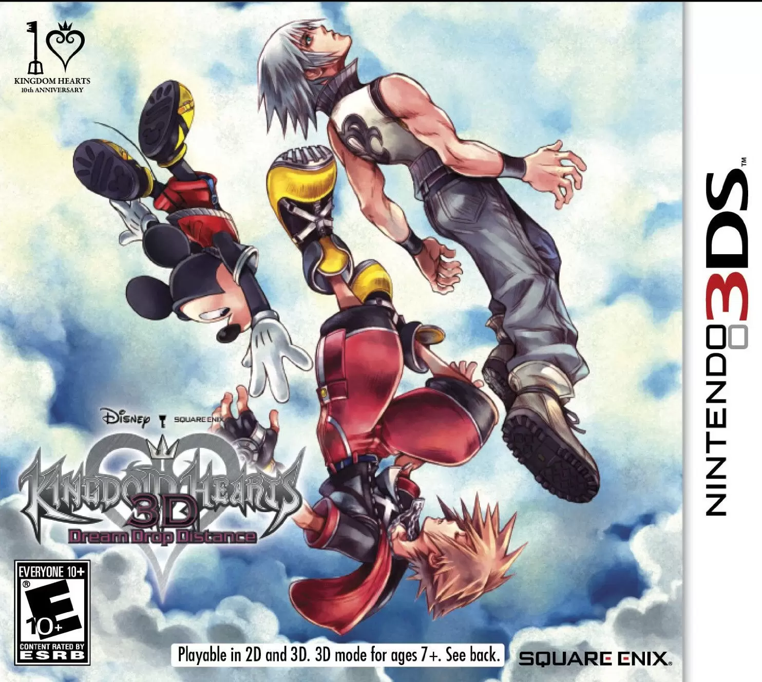 Nintendo 2DS / 3DS Games - Kingdom Hearts 3D: Dream Drop Distance