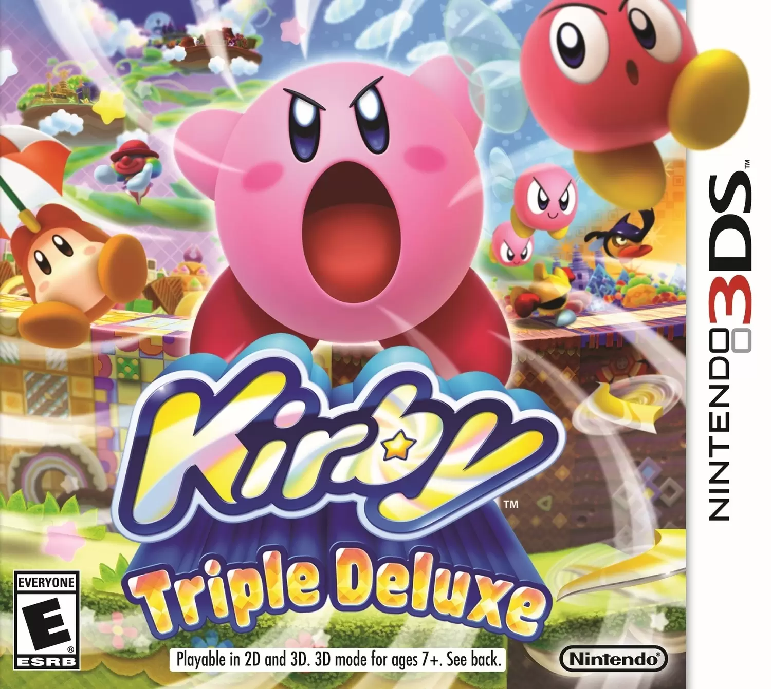Nintendo 2DS / 3DS Games - Kirby : Triple Deluxe
