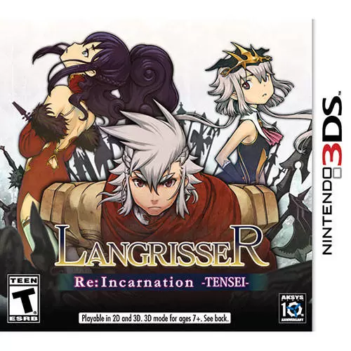 Jeux Nintendo 2DS / 3DS - Langrisser Re:Incarnation Tensei