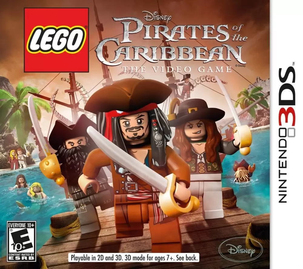 Nintendo 2DS / 3DS Games - LEGO Pirates of the Caribbean: The Video Game