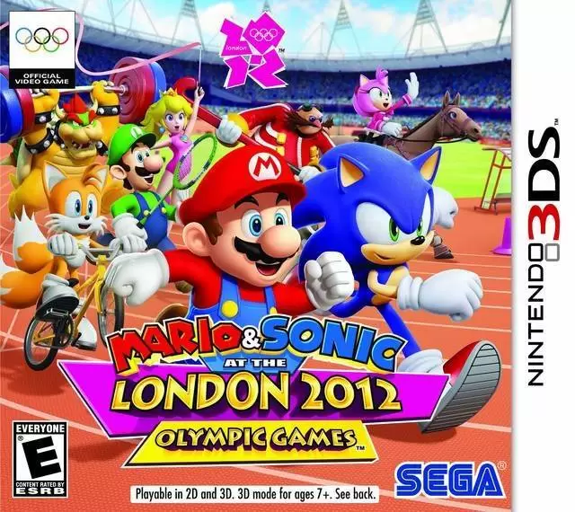 Nintendo 2DS / 3DS Games - Mario & Sonic at the London 2012 Olympic Games