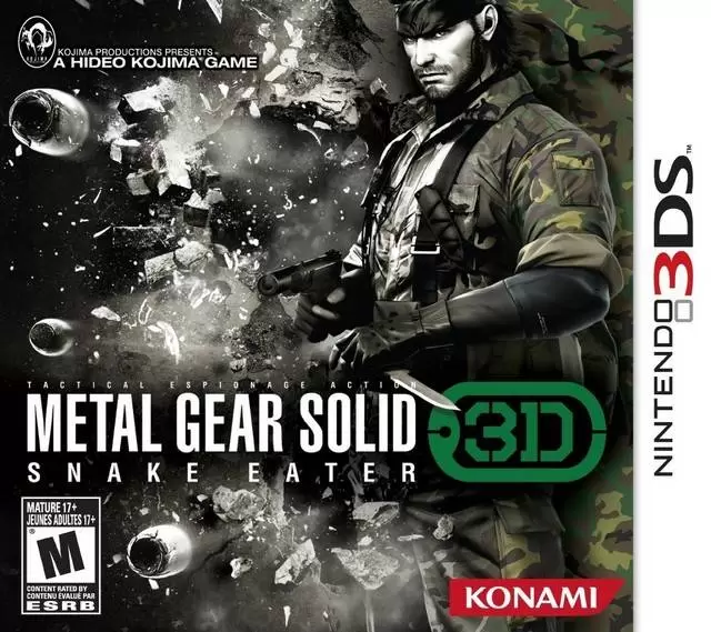 Nintendo 2DS / 3DS Games - Metal Gear Solid: Snake Eater 3D