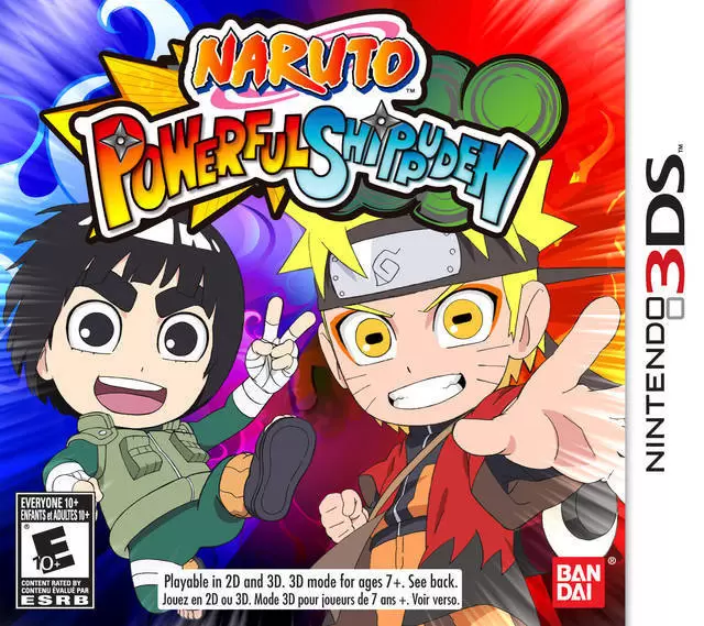 Nintendo 2DS / 3DS Games - Naruto Powerful Shippuden