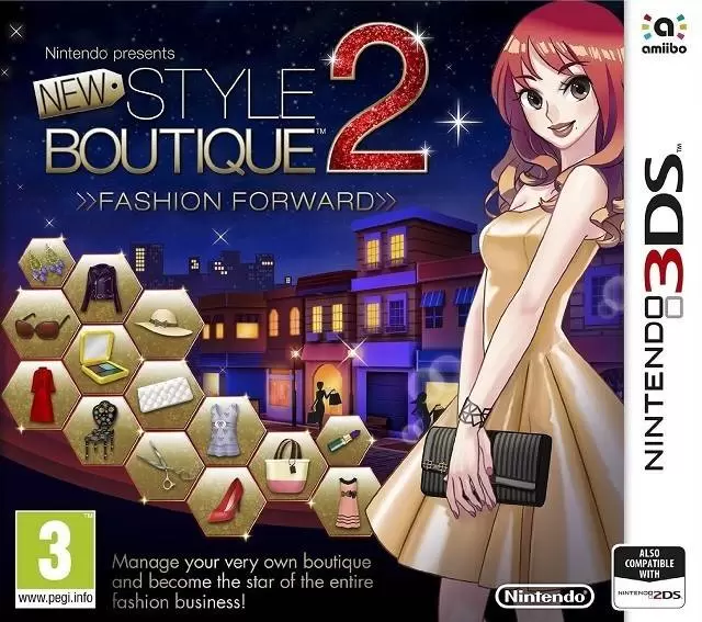 Nintendo 2DS / 3DS Games - New Style Boutique 2 - Fashion Forward