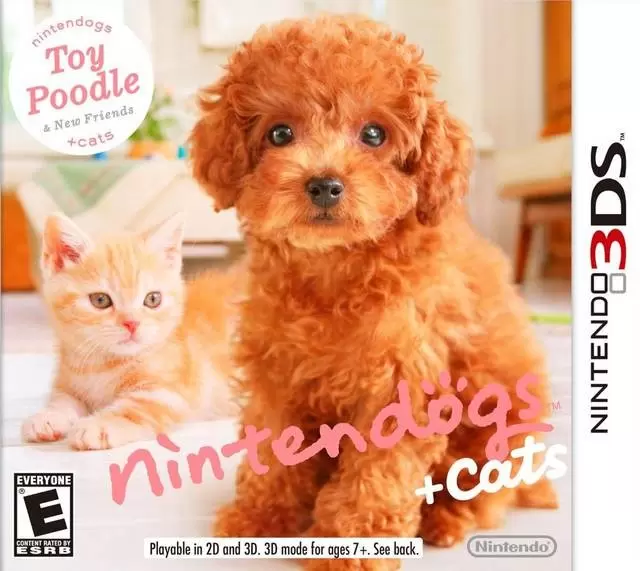 Nintendo 2DS / 3DS Games - Nintendogs + Cats: Toy Poodle & New Friends