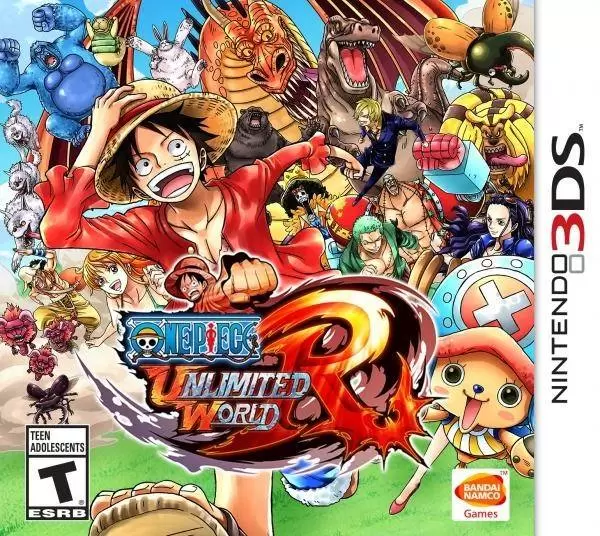 Nintendo 2DS / 3DS Games - One Piece: Unlimited World Red