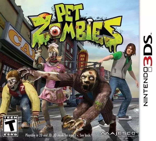 Jeux Nintendo 2DS / 3DS - Pet Zombies