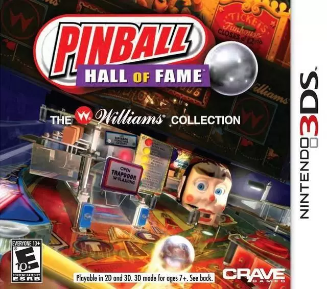 Nintendo 2DS / 3DS Games - Pinball Hall of Fame: The Williams Collection