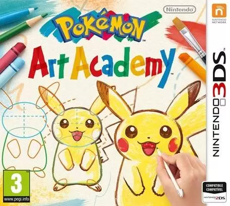 Nintendo 2DS / 3DS Games - Pokémon Art Academy