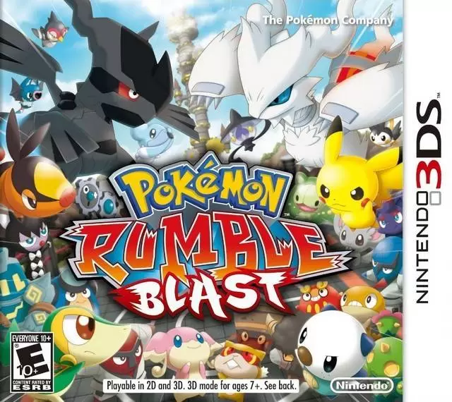 Nintendo 2DS / 3DS Games - Pokémon Rumble Blast