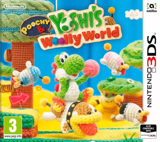 Jeux Nintendo 2DS / 3DS - Poochy & Yoshi\'s Woolly World