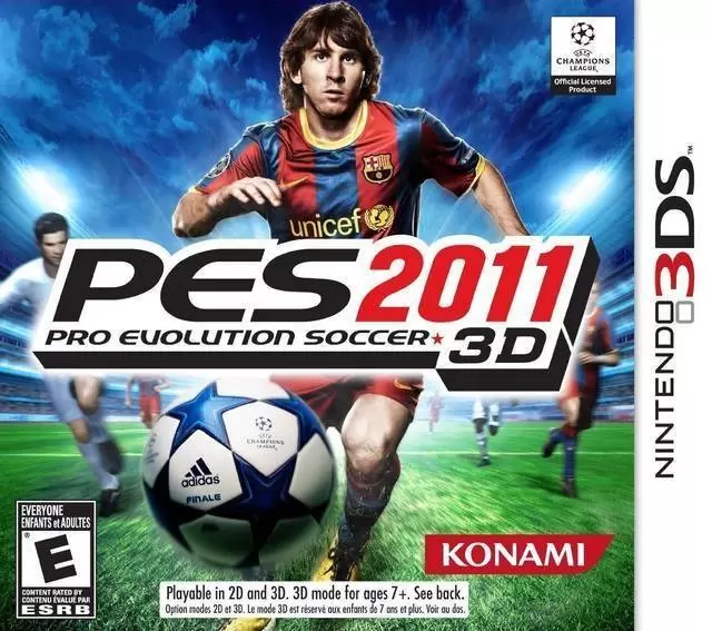 Nintendo 2DS / 3DS Games - Pro Evolution Soccer 2011 3D